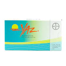 YAZ DROSPIRENONA ETINILESTRADIOL 3-0.02MG TAB X 28